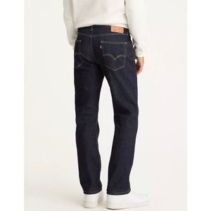 Levi’s 514 Straight Fit Jeans 100% Cotton Cleaner Medium Wash W 34 L 32